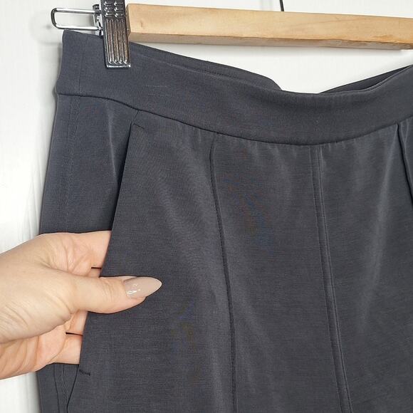 Lululemon Softstreme Classic Fit High-Rise Joggers Pants Women Medium Black Gray - Picture 5 of 12